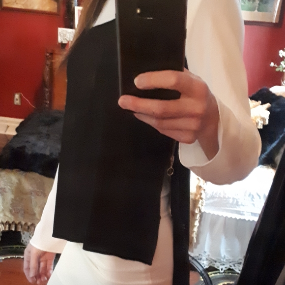 Zara black and white top - Picture 5 of 10